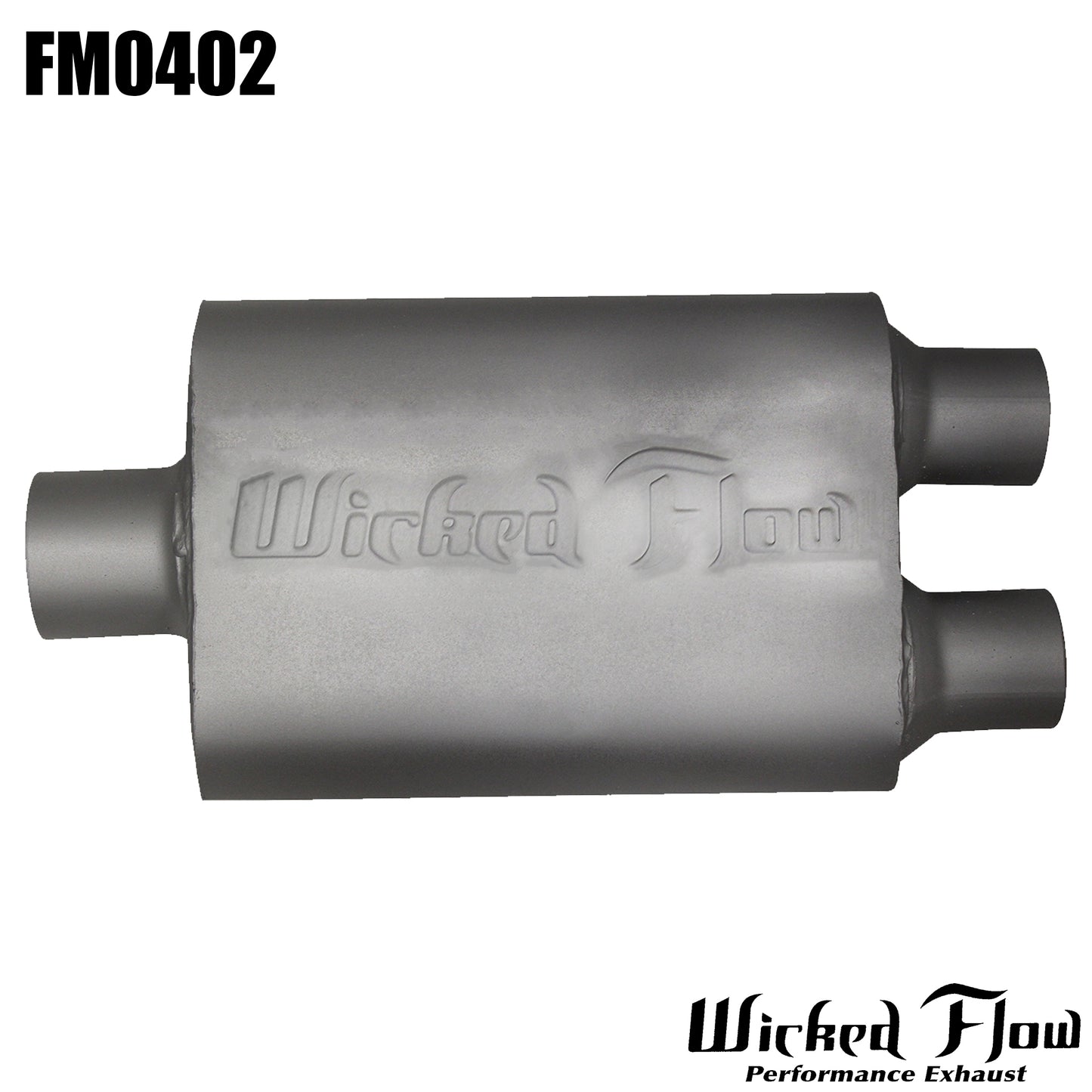 FM0402 - FULL BLOWN 3" Inlet 2.5" Outlets, Center/Dual - DIRECTIONAL