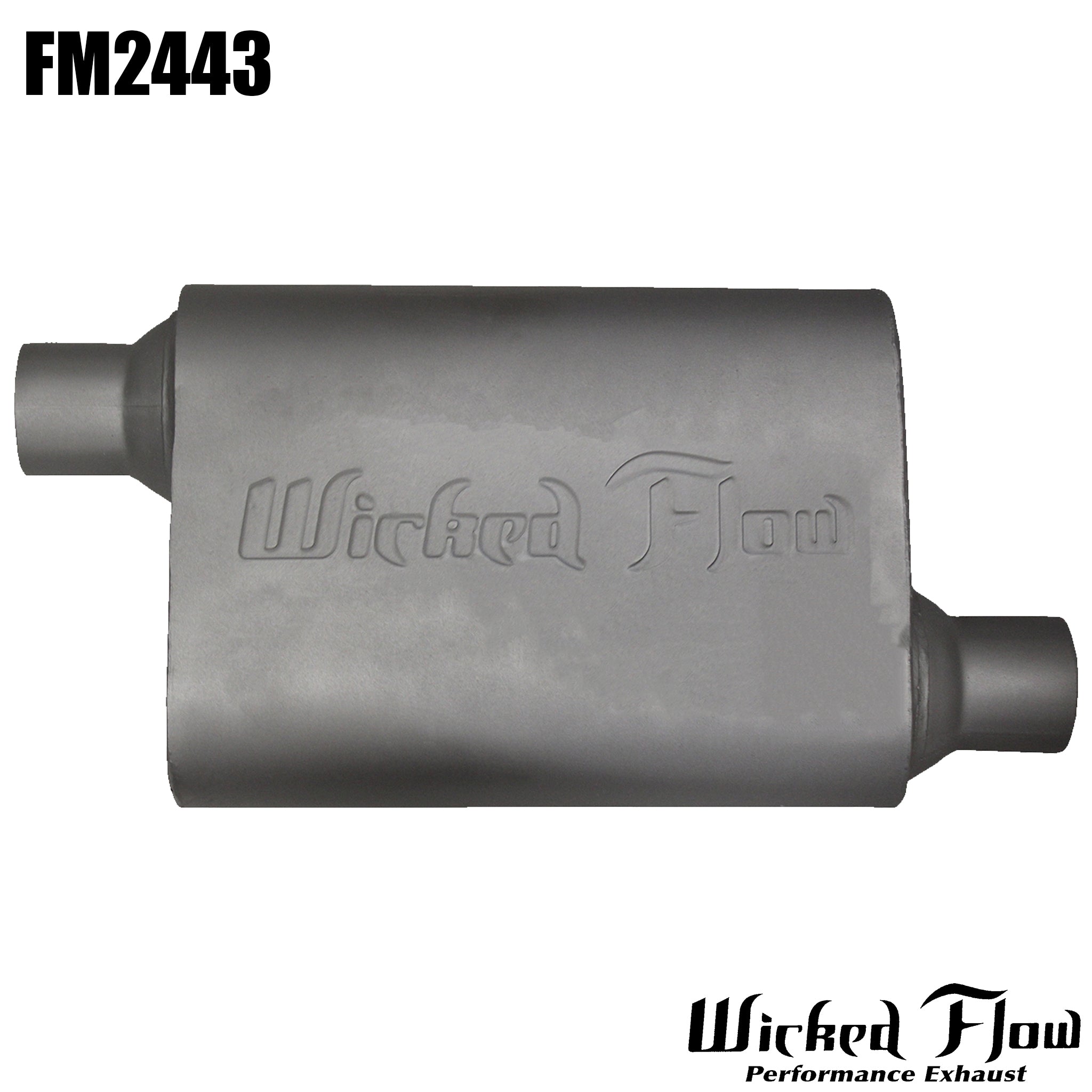 Wicked Flow Kamikaze High Performance Exhaust Race / Track Muffler - 4 Wicked Flow Kamikaze High Performance Exhaust Race / Track Muffler - 4