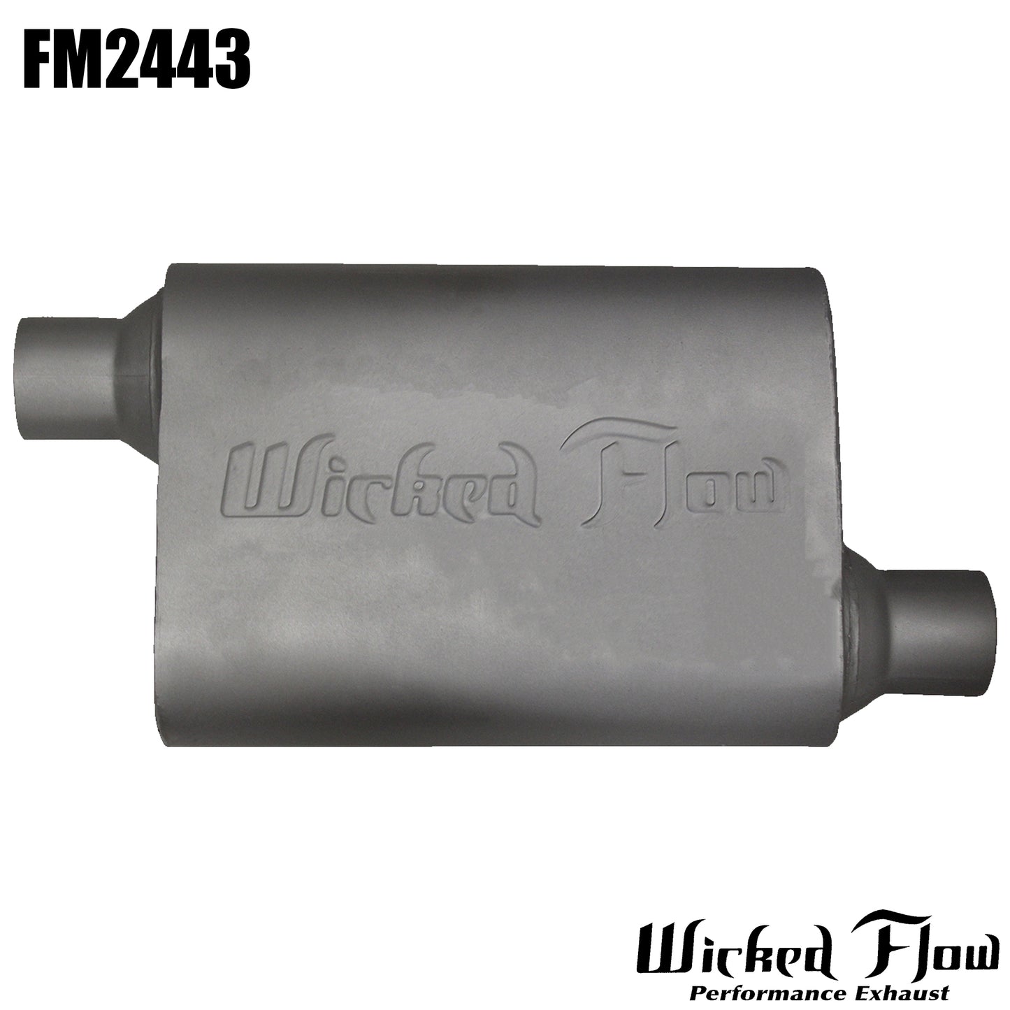 FM2443 - FULL BLOWN 2.25" Inlet/Outlet, Offset/Offset - DIRECTIONAL