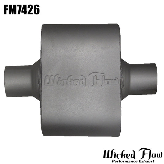 FM7426 - FULL BLOWN 2.5" Inlet/Outlet, Center/Center - DIRECTIONAL