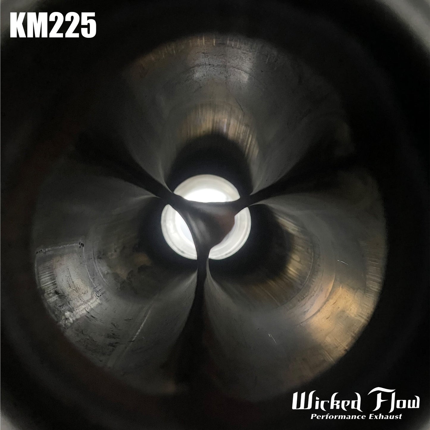 KM225 - Kamikaze Muffler 2.25" Inlet/Outlet - DIRECTIONAL