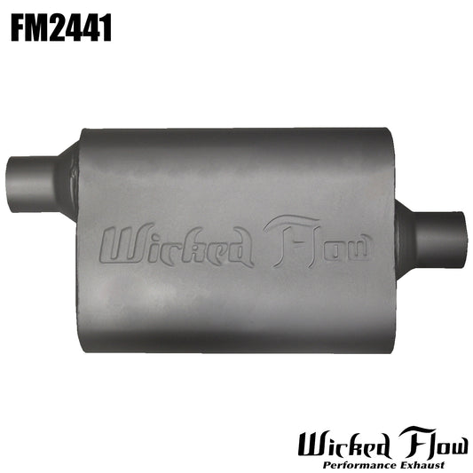 FM2441 - FULL BLOWN 2.25" Inlet/Outlet, Offset/Center - DIRECTIONAL