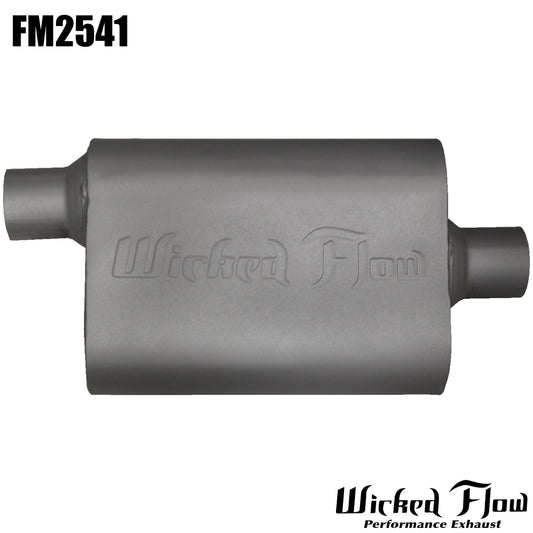 FM2541 - FULL BLOWN 2.5" Inlet/Outlet, Offset/Center - DIRECTIONAL