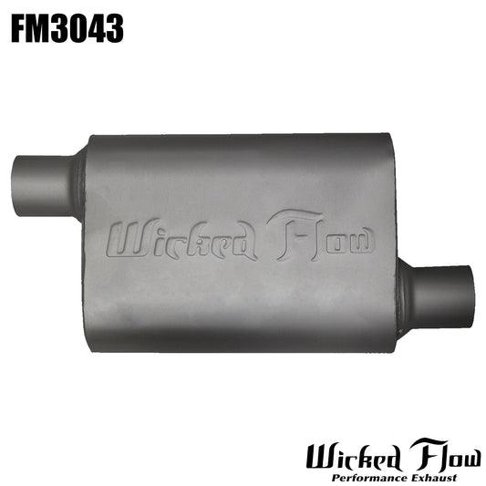 FM3043 - FULL BLOWN 3" Inlet/Outlet, Offset/Offset - DIRECTIONAL