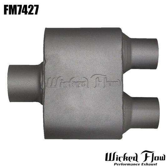 FM7427 - FULL BLOWN 3" Inlet 2.5" Outlets, Center/Dual - DIRECTIONAL