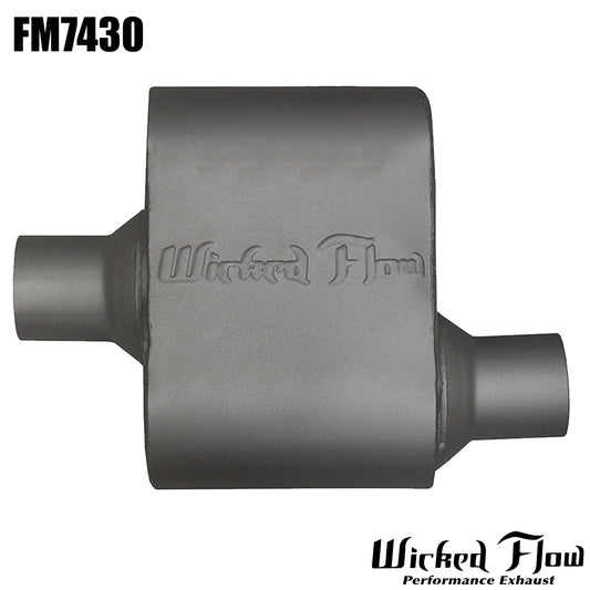FM7430 - FULL BLOWN 2.25" Inlet/Outlet, Center/Offset - DIRECTIONAL
