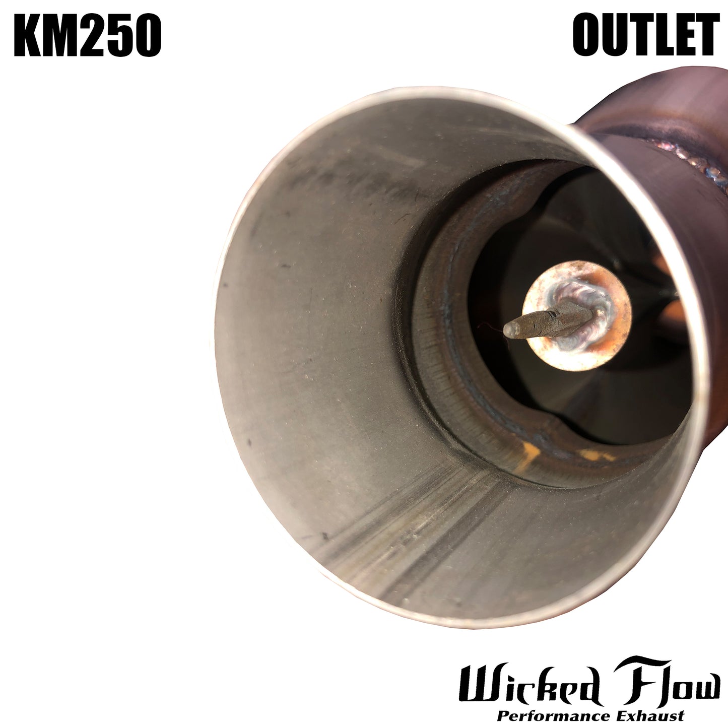 KM250 - Kamikaze Muffler 2.5" Inlet/Outlet - DIRECTIONAL