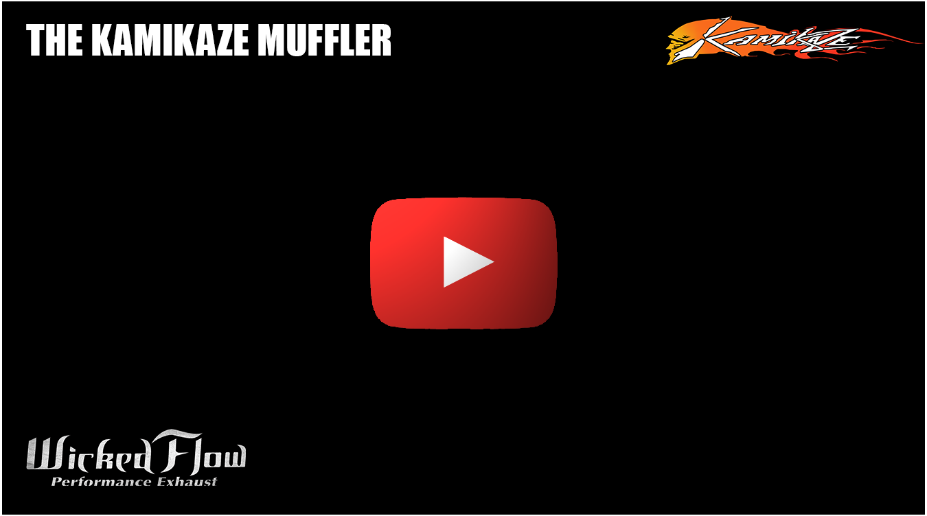 Load video: WickedFlow Kamikaze Muffler