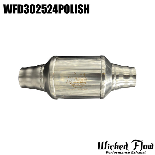 WFD302524POLISH - Demon Muffler Step-Inlet/Outlet - REVERSIBLE