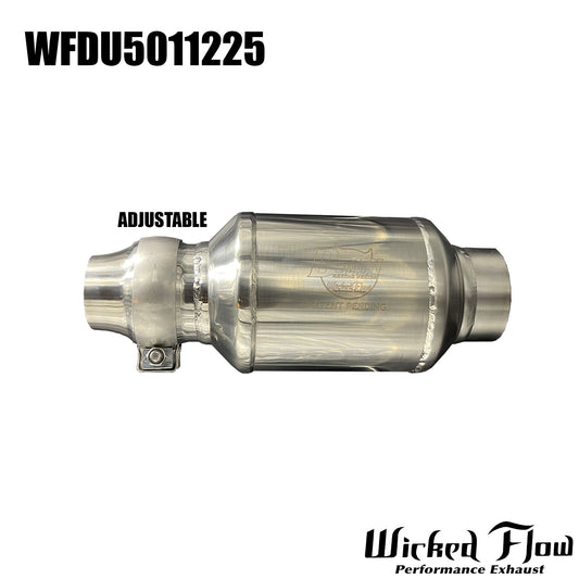 WFDU50115225 - Demon Muffler 2.25" Inlet - ADJUSTABLE