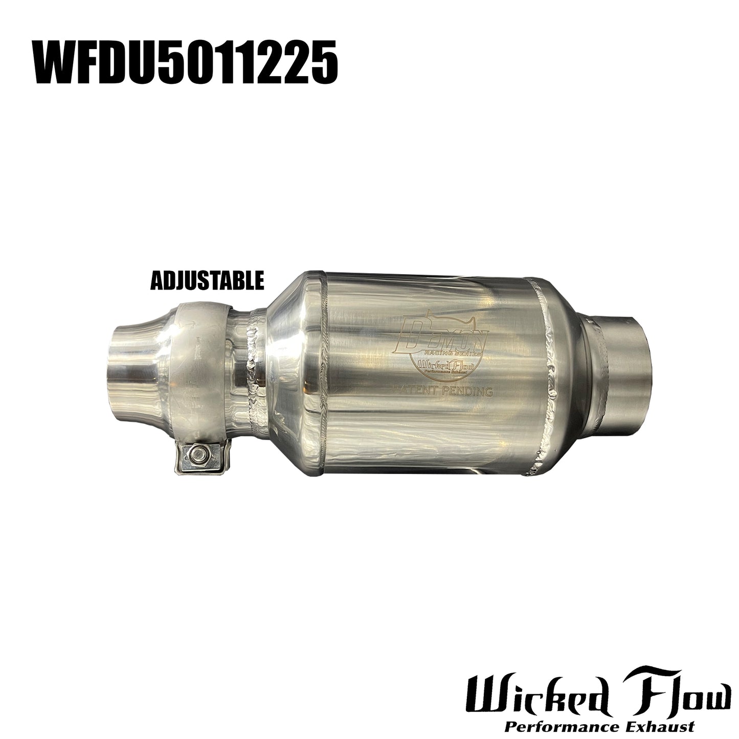 WFDU50115225 - Demon Muffler 2.25" - ADJUSTABLE