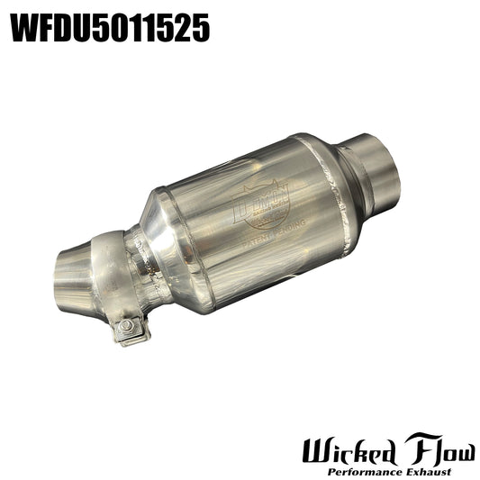 WFDU5011525 - Demon Muffler 2.5" - ADJUSTABLE