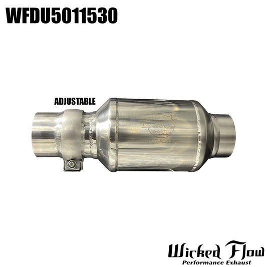WFDU5011530 - Demon Muffler 3" Inlet - ADJUSTABLE