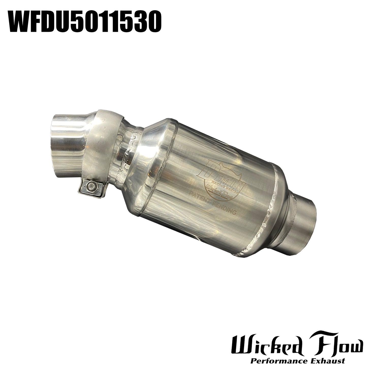 WFDU5011530 - Demon Muffler 3" - ADJUSTABLE